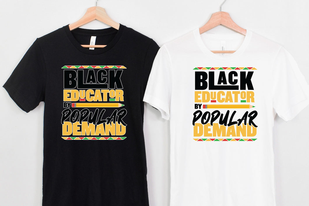 Black Educator by Popular Demand